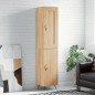 vidaXL Highboard Sonoma-Eiche 34,5x34x180 cm Holzwerkstoff vidaXL Highboard Sonoma-Eiche 34,5x34x180 cm Holzwerkstoff