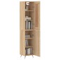 vidaXL Highboard Sonoma-Eiche 34,5x34x180 cm Holzwerkstoff vidaXL Highboard Sonoma-Eiche 34,5x34x180 cm Holzwerkstoff