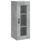 vidaXL Highboard Betongrau 34,5x34x180 cm Holzwerkstoff vidaXL Highboard Betongrau 34,5x34x180 cm Holzwerkstoff