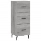 vidaXL Highboard Grau Sonoma 34,5x34x180 cm Holzwerkstoff vidaXL Highboard Grau Sonoma 34,5x34x180 cm Holzwerkstoff