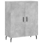 vidaXL Highboard Betongrau 69,5x34x180 cm Holzwerkstoff vidaXL Highboard Betongrau 69,5x34x180 cm Holzwerkstoff