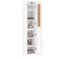 vidaXL Highboard Weiß 34,5x34x180 cm Holzwerkstoff vidaXL Highboard Weiß 34,5x34x180 cm Holzwerkstoff