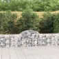 vidaXL Gabionen mit Hochbogen 10 Stk. 200x30x60/80 cm Verzinktes Eisen vidaXL Gabionen mit Hochbogen 10 Stk. 200x30x60/80 cm Verzinktes Eisen