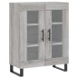 Highboard Grau Sonoma 69,5x34x180 cm Holzwerkstoff Highboard Grau Sonoma 69,5x34x180 cm Holzwerkstoff
