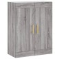 vidaXL Highboard Grau Sonoma 69,5x34x180 cm Holzwerkstoff vidaXL Highboard Grau Sonoma 69,5x34x180 cm Holzwerkstoff
