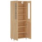 vidaXL Highboard Sonoma-Eiche 69,5x34x180 cm Holzwerkstoff vidaXL Highboard Sonoma-Eiche 69,5x34x180 cm Holzwerkstoff
