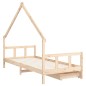 Kinderbett mit Schubladen 90x190 cm Massivholz Kiefer Kinderbett mit Schubladen 90x190 cm Massivholz Kiefer