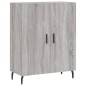 vidaXL Highboard Grau Sonoma 69,5x34x180 cm Holzwerkstoff vidaXL Highboard Grau Sonoma 69,5x34x180 cm Holzwerkstoff