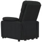 vidaXL Massagesessel Elektrisch Schwarz Stoff vidaXL Massagesessel Elektrisch Schwarz Stoff