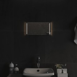 vidaXL LED-Badspiegel 20x40 cm