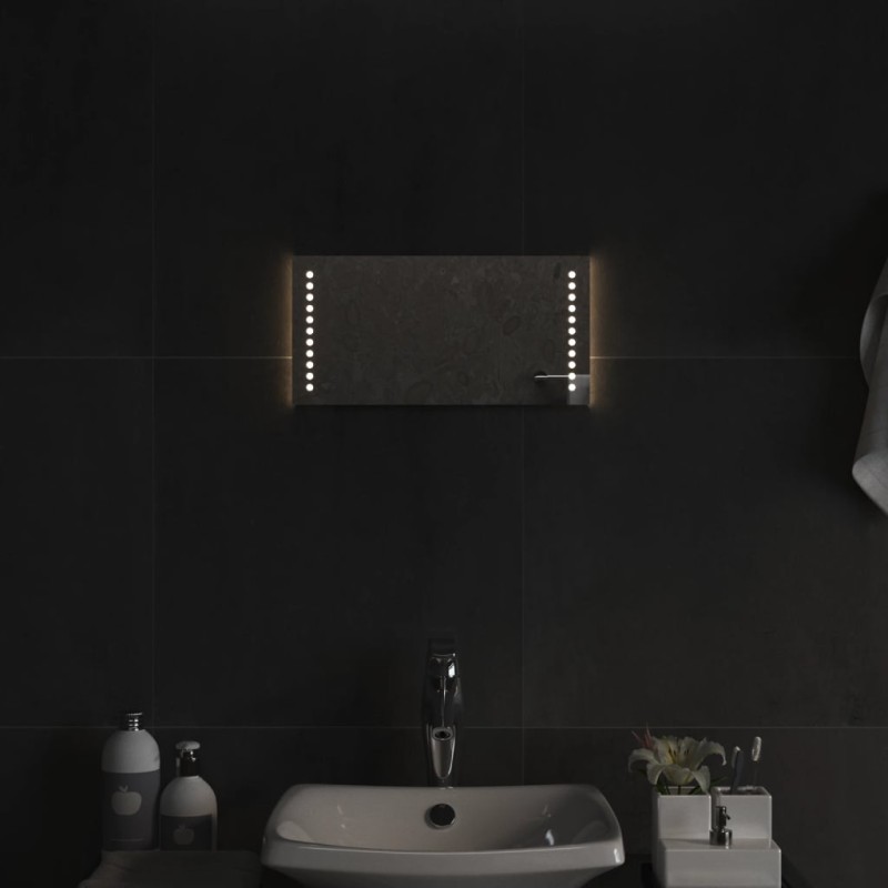 vidaXL LED-Badspiegel 20x40 cm vidaXL LED-Badspiegel 20x40 cm