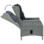 vidaXL 5-tlg. Garten-Essgruppe Hellgrau Poly Rattan vidaXL 5-tlg. Garten-Essgruppe Hellgrau Poly Rattan