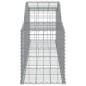 vidaXL Gabionen mit Hochbogen 13 Stk. 300x50x60/80 cm Verzinktes Eisen vidaXL Gabionen mit Hochbogen 13 Stk. 300x50x60/80 cm Verzinktes Eisen
