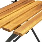 vidaXL Klappbare Gartenstühle 8 Stk. Stahl und Massivholz Akazie vidaXL Klappbare Gartenstühle 8 Stk. Stahl und Massivholz Akazie