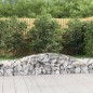 vidaXL Gabionen mit Hochbogen 10 Stk. 400x50x40/60cm Verzinktes Eisen vidaXL Gabionen mit Hochbogen 10 Stk. 400x50x40/60cm Verzinktes Eisen
