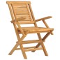 vidaXL Gartenstühle 4 Stk. Klappbar 56x63x90 cm Massivholz Teak vidaXL Gartenstühle 4 Stk. Klappbar 56x63x90 cm Massivholz Teak