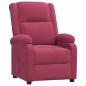 vidaXL Relaxsessel Weinrot Samt vidaXL Relaxsessel Weinrot Samt