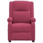 vidaXL Relaxsessel Weinrot Samt vidaXL Relaxsessel Weinrot Samt