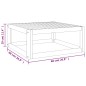 vidaXL 9-tlg. Garten-Lounge-Set mit Hellgrauen Kissen Massivholz vidaXL 9-tlg. Garten-Lounge-Set mit Hellgrauen Kissen Massivholz