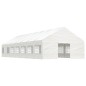 vidaXL Pavillon mit Dach Weiß 15,61x5,88x3,75 m Polyethylen vidaXL Pavillon mit Dach Weiß 15,61x5,88x3,75 m Polyethylen