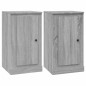 vidaXL Sideboards 3 Stk. Grau Sonoma Holzwerkstoff vidaXL Sideboards 3 Stk. Grau Sonoma Holzwerkstoff