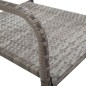 vidaXL 7-tlg. Garten-Essgruppe Grau und Schwarz Poly Rattan und Stahl vidaXL 7-tlg. Garten-Essgruppe Grau und Schwarz Poly Rattan und Stahl