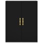 Highboard Schwarz 69,5x34x180 cm Holzwerkstoff Highboard Schwarz 69,5x34x180 cm Holzwerkstoff