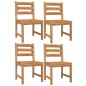 vidaXL 5-tlg. Garten-Essgruppe Massivholz Teak vidaXL 5-tlg. Garten-Essgruppe Massivholz Teak