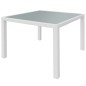 vidaXL 5-tlg. Garten-Essgruppe Poly Rattan Cremeweiß vidaXL 5-tlg. Garten-Essgruppe Poly Rattan Cremeweiß