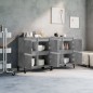 vidaXL Sideboards 2 Stk. Betongrau 60x35x70 cm Holzwerkstoff vidaXL Sideboards 2 Stk. Betongrau 60x35x70 cm Holzwerkstoff