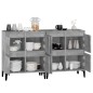vidaXL Sideboards 2 Stk. Betongrau 60x35x70 cm Holzwerkstoff vidaXL Sideboards 2 Stk. Betongrau 60x35x70 cm Holzwerkstoff