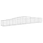 vidaXL Gabionen mit Hochbogen 10 Stk. 400x50x40/60cm Verzinktes Eisen vidaXL Gabionen mit Hochbogen 10 Stk. 400x50x40/60cm Verzinktes Eisen
