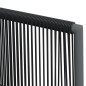 vidaXL 5-tlg. Garten-Essgruppe mit Kissen Schwarz Poly Rattan & Stahl vidaXL 5-tlg. Garten-Essgruppe mit Kissen Schwarz Poly Rattan & Stahl