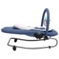 Babywippe Marineblau Stahl Babywippe Marineblau Stahl