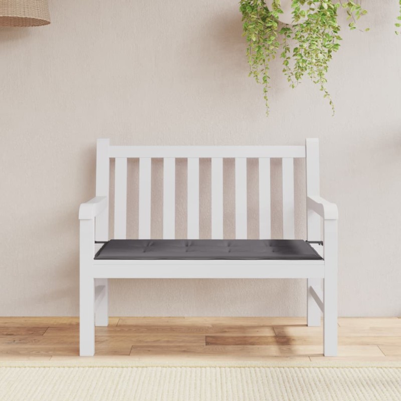 vidaXL Gartenbank-Auflage Anthrazit 120x50x3 cm Oxford-Gewebe vidaXL Gartenbank-Auflage Anthrazit 120x50x3 cm Oxford-Gewebe