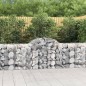 vidaXL Gabionen mit Hochbogen 10 Stk. 200x50x80/100cm Verzinktes Eisen vidaXL Gabionen mit Hochbogen 10 Stk. 200x50x80/100cm Verzinktes Eisen