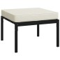 vidaXL 6-tlg. Garten-Lounge-Set mit Sandfarbigen Kissen Stahl vidaXL 6-tlg. Garten-Lounge-Set mit Sandfarbigen Kissen Stahl