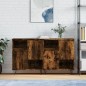 vidaXL Sideboards 2 Stk. Räuchereiche Holzwerkstoff vidaXL Sideboards 2 Stk. Räuchereiche Holzwerkstoff