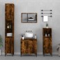 vidaXL 3-tlg. Badmöbel-Set Räuchereiche Holzwerkstoff vidaXL 3-tlg. Badmöbel-Set Räuchereiche Holzwerkstoff