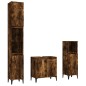 vidaXL 3-tlg. Badmöbel-Set Räuchereiche Holzwerkstoff vidaXL 3-tlg. Badmöbel-Set Räuchereiche Holzwerkstoff