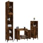 vidaXL 3-tlg. Badmöbel-Set Räuchereiche Holzwerkstoff vidaXL 3-tlg. Badmöbel-Set Räuchereiche Holzwerkstoff