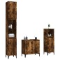vidaXL 3-tlg. Badmöbel-Set Räuchereiche Holzwerkstoff vidaXL 3-tlg. Badmöbel-Set Räuchereiche Holzwerkstoff