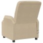 vidaXL Massagesessel Elektrisch Creme Wildleder-Optik vidaXL Massagesessel Elektrisch Creme Wildleder-Optik