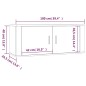 vidaXL 3-tlg. TV-Schrank-Set Räuchereiche Holzwerkstoff vidaXL 3-tlg. TV-Schrank-Set Räuchereiche Holzwerkstoff