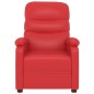 vidaXL Massagesessel Rot Kunstleder vidaXL Massagesessel Rot Kunstleder