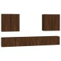 vidaXL 8-tlg. TV-Schrank-Set Braun Eichen-Optik Holzwerkstoff vidaXL 8-tlg. TV-Schrank-Set Braun Eichen-Optik Holzwerkstoff