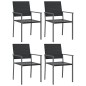 vidaXL 5-tlg. Garten-Essgruppe Poly Rattan und Stahl vidaXL 5-tlg. Garten-Essgruppe Poly Rattan und Stahl