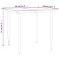 vidaXL 5-tlg. Garten-Essgruppe Poly Rattan und Stahl vidaXL 5-tlg. Garten-Essgruppe Poly Rattan und Stahl