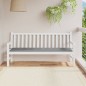 Gartenbank-Auflage Grau 180x50x3 cm Oxford-Gewebe Gartenbank-Auflage Grau 180x50x3 cm Oxford-Gewebe