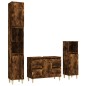 vidaXL 3-tlg. Badmöbel-Set Räuchereiche Holzwerkstoff vidaXL 3-tlg. Badmöbel-Set Räuchereiche Holzwerkstoff